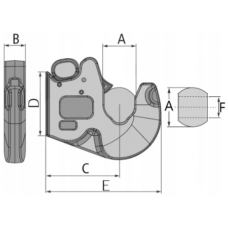 2x HAK KOŃCÓWKA DO WSPAWANIA I KAT Z KULAMI 44x22 SM-G
